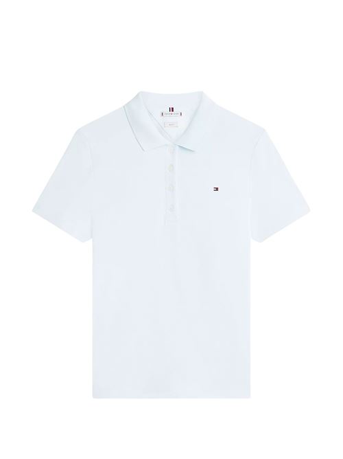 Polo slim fit in piquet Tommy Hilfiger | WW0WW43225CYR
